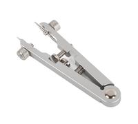 TOPINCN Jeu de Pinces à Barre à Ressort, Outil en Acier Inoxydable avec Plusieurs Tailles de Broches pour des Ajustements Faciles du Bracelet de Montre (Silver)