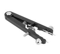 TOPINCN Jeu de Pinces à Barre à Ressort, Outil en Acier Inoxydable avec Plusieurs Tailles de Broches pour des Ajustements Faciles du Bracelet de Montre (Black)