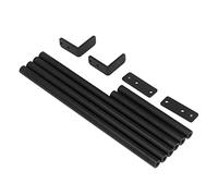 TOPINCN Jeu de Tiges de Support en Alliage D'aluminium, Accessoires D'imprimante 3D Faciles à Installer pour CR-10 CR-10S S5 avec clé Hexagonale et Vis