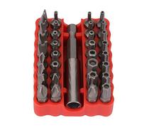 TOPINCN Jeu D'embouts Creux Polyvalent avec Boîte de Rangement en Plastique pour Techniciens Professionnels pour la Maintenance du Matériel