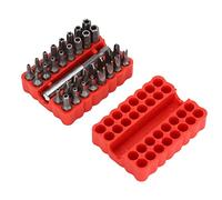 TOPINCN Jeu D'embouts Hexagonaux à Vis de sécurité Durables, 33 Pièces, pour L'entretien des Ordinateurs du Véhicule, Kit D'outils Manuels en Acier au Chrome Vanadium pour les Mécaniciens