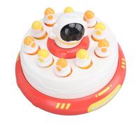 TOPINCN Jeux de société pour Enfants, Jeu de Puzzle Portable D'astronaute avec 2 Paniers de Capture, Jeux de Rebond et de Capture, Jeu de société Pop-up Interactif, Jeu Familial pour (Rouge)