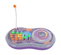 TOPINCN Jouet de Mixage DJ pour Enfants, Connexion de Téléphone, Création Musicale, Mixeur de Fête, Jouet avec Microphone intégré pour Enfants, pour Les Fans de Jouets Trolls