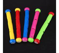 TOPINCN Jouet de Plongée Bâton 5 Pièces Couleur Vive PVC Fun pour Piscine