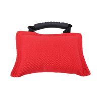 TOPINCN Jouet d'oreiller de Dressage pour Chien, Jouet à Mâcher Interactif pour Chiots de Petite Taille avec Résistance et Tissu Double Couche, Outil de Pratique en Plein Air pour Jeu (Rouge)