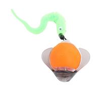 TOPINCN Jouet Interactif Intelligent à Bille Roulante, Boule Teaser Mobile Automatique pour Animaux de Compagnie avec Batterie Rechargeable de 400 MAh et Activation Automatique pour