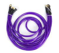 TOPINCN Kit amélioré de Fil de Mise à la Terre Universel pour Voiture, Améliore les Performances de Démarrage pour une Conduite Plus Sûre la Nuit, Jeu de 5 Fils de Terre, Couleur PVC, 100 Cm, 80 Cm,