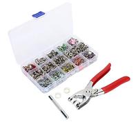 TOPINCN Kit Complet de Boutons-pression, 804 Pièces, Outil pour la Couture, L'artisanat, le Bricolage, 10 Couleurs pour la Production de Vêtements