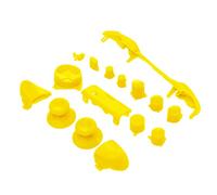 TOPINCN Kit D'accessoires pour Poignée de Jeu pour Série X, Remplacement Complet des Boutons pour un Jeu amélioré, adapté aux Utilisateurs de la Série S, Matériau ABS (YELLOW)