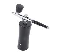 TOPINCN Kit D'Aérographe électrique Fil, Pulvérisation Professionnelle pour Nail Art, Modèle de Coloration, Aérographe de Maquillage Rechargeable pour Artistes (BLACK)