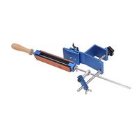 TOPINCN Kit D'affûtage de Couteaux à Angle Fixe, Pierre à Aiguiser Efficace, Outil de Pierre à Aiguiser pour une Utilisation Professionnelle en Cuisine, Alliage D'aluminium, Acier Inoxydable, adapté