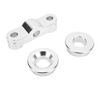 TOPINCN Kit de Bagues de Levier de Vitesse en Aluminium CNC Solide pour Série B B16 B18 B20, Remplacement Rapide pour/Del Sol/CRX, le Colis Comprend 2 Bagues Avant et 2 Arrière