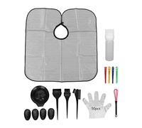 TOPINCN Kit de Coloration pour Cheveux, Ensemble de Bols Mélangeurs Efficaces pour Usage Professionnel ou Domestique, Outils de Teinture pour Cheveux Longs ou Courts