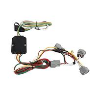 TOPINCN Kit de Connecteur de Remorque 55513, Faisceau de Câbles Plat à 4 Broches, Résistant aux Intempéries pour T100, intensité Lumineuse Optimale