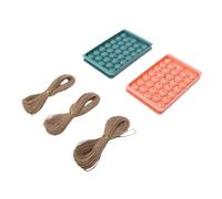 TOPINCN Kit de Fabrication de Savon DIY avec Moules en Forme de Raisin,