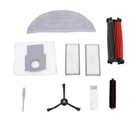 TOPINCN Kit de Filtre pour Aspirateur Robot, Double Brosse Principale, Aspirateur Robot à Brosse Haute Vitesse, Kit D'accessoires de Remplacement