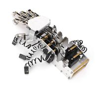 TOPINCN Kit de Main Robotique, Manipulateur à Cinq Doigts pour L'expérimentation, Support de Mouvement à 180 Degrés pour Les Innovateurs, Noir