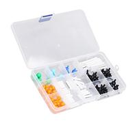 TOPINCN Kit de Modèle Moléculaire de Chimie, Couleur Vibrante, Outil éducatif 3D pour étudiants et Enseignants en Sciences, Matériau PP 54 Atomes