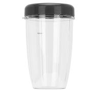 TOPINCN Kit de Pièces de Rechange Blender Cups Cup Couvercle Blender Part Kit pour Nutri 900W Blender Accessoire Remplacement (Tasse Moyenne 24Oz)