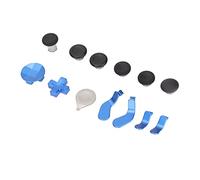 TOPINCN Kit de Pièces de Rechange D'accessoires de Jeu en Acier Inoxydable de Haute qualité pour One Series 2, Design Amovible Personnalisable, compatibilité Parfaite, Matériau Bleu, Kit 13 en 1