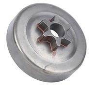 TOPINCN Kit de Pignon de Tambour d'embrayage en Alliage 6T pour Tronçonneuse, Pièces de Rechange Professionnelles pour MS230 MS250, Fabrication Exquise pour MS170 MS210, Pas 3/8