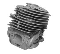 TOPINCN Kit de Piston de Cylindre en Alliage D'aluminium Léger à Haute Teneur en Silicium pour Ensemble de Pièces de Rechange pour équipement Mobile Linéaire 46 Mm pour 555 560 562XP 575