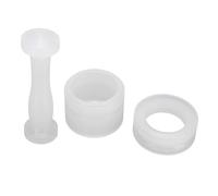 TOPINCN Kit de Recharge de Capsules de café, Outil de Remplissage de Doseur de café à Double extrémité Réutilisable avec Poignée Ergonomique et Matériau PP de qualité Supérieure pour un