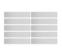 TOPINCN Kit de Remplacement Efficace de Plaque de Valve de Cylindre de 65 Mm pour L'entretien du Compresseur D'air de 2,2 KW/3 KW, 10 Pièces de Plaque de Valve Rectangulaire en Fonte pour un