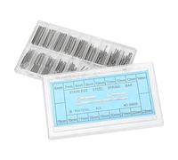 TOPINCN Kit de Réparation Durable en Acier Inoxydable, 360 Pièces, Goupille Fendue de Maillon de Bracelet de Montre 6-23 Mm pour Les Amateurs de Montres