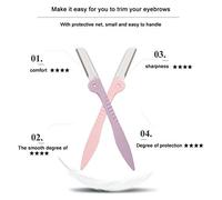 TOPINCN Kit de Shaper de Sourcils Modèle de Sourcils Pratiques avec Courroie de Fixation Facile à Dessiner les pour Différentes Formes Frontales Adorable Beauté Obligation pour les Artistes Make-up