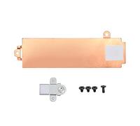 TOPINCN Kit de Support de Couvercle de Dissipateur Thermique SSD en Alliage D'aluminium, pour M15 R5 R6 G15 5510 5511, Performances Stables, Nvme M.2 NGFF 2280, Support de Disque Dur