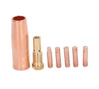 TOPINCN Kit D'Embouts de Buse sans Gaz Embouts de Buse en Laiton Efficaces pour le Soudage sans Gaz à Noyau de Flux Century FC90/80GL pour les Amateurs de Soudage