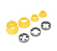 TOPINCN Kit D'enfilage de Tuyaux Réutilisable, Outil de Fabrication de Filetage en PVC avec Poignée en Forme de T, Coupe Précise pour Tuyaux de 1/2", 3/4", 1", Parfait pour le Bricolage et un Usage