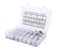 TOPINCN Kit D'insert de Réparation de Filetage en Acier Inoxydable, Fixe Efficacement Les Trous de Vis Automobiles pour Une Réparation Automobile Pratique M6-M18 120 Pièces