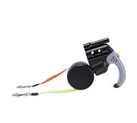 TOPINCN Laisse Double Rétractable pour Chien, Laisse de Marche Réfléchissante à 360° pour Animaux de Compagnie avec Lampe de Poche LED et Distributeur de Sacs à (3 mètres / 9,8 Pieds)