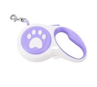 TOPINCN Laisse Rétractable pour Chien avec Conception Télescopique Automatique, pour Chiens de Taille Moyenne et Petite Marchant Pendant Les Activités Quotidiennes de Promenade en Plein (Purple)