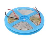 TOPINCN Lampe à Ruban LED, COB LED Flexible Strip Light 5m 12V ABS Silicone Couleur d'éclairage Uniforme 110LM pour Armoire de Comptoir de Cuisine (Blanc chaud 3000K)