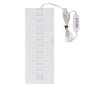 TOPINCN Lampe de Croissance LED pour Plantes D'intérieur, Spectre Complet, Variable, 8H, 12H, 16H, Synchronisation, USB 5V, pour Serres, Panneau Ultra Fin, Lampe de Croissance des Plantes (Tête