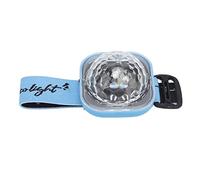 TOPINCN Lampe de Poignet RVB avec Synchronisation de Musique et Ventouse, Bracelet LED Rechargeable par USB pour Décoration de Fête, Boule Disco Changeante pour Halloween et Noël (Coquille Bleue)