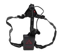 TOPINCN Lampe de Poitrine LED pour Course de Nuit, étanche, Rechargeable par USB, pour Jogging, Randonnée, Camping, Bande élastique Réglable pour la sécurité de la Marche, 3 Modes de Lumière Rouge et