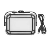 TOPINCN Lampe de Travail Magnétique LED, ABS Rechargeable avec Chargement USB C pour Réparation Automobile, Maison et Camping