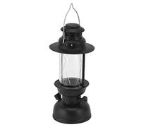 TOPINCN Lanterne Décorative à LED, Alimentée par Batterie, Lanterne en Plastique Portable avec un Design sophistiqué pour Mariage, Fête D'anniversaire, Camping, Décoration de la Maison (BLACK)