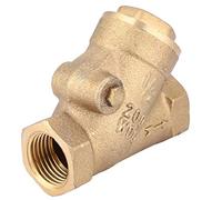 TOPINCN Le Clapet Anti-retour en Laiton Résistant à la Corrosion Empêche Le Reflux, Vanne de Type Y NPT 1/2" pour L'eau et Le Gaz