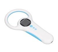 TOPINCN Lecteur de Puces pour Animaux de Compagnie, Scanner D'identification Portable avancé, 134.2KHZ, 125KHZ, Connexion de Données USB pour Une Reconnaissance Rapide, Lecture sans Contact