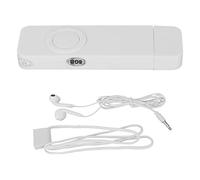 TOPINCN Lecteur MP3 Compact et Portable avec Plusieurs Modes de Lecture, pour écouter de la Musique en Déplacement (White)