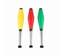 TOPINCN L'ensemble des Bâtons de Jongleur D'entraînement Améliore l'activité Les Membres Supérieurs Adaptés aux Divertissements pour Relaxer Les Enfants et Exercer Le Rouge/Jaune/Vert