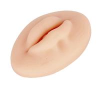 TOPINCN Lèvres en Silicone 3D pour L'entraînement au Microblading, Proches de la Peau Humaine, Faciles à Utiliser sans Moule de Tête, Broderie Novice Pratiquant le Tatouage des Lèvres (Teint foncé)