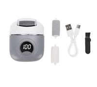 TOPINCN Lime électrique pour les Pieds, élimine Automatiquement les Callosités et les Peaux Mortes pour des Pieds Lisses, avec Conception Portable, Batterie Intégrée de 500mAh pour un