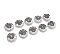 TOPINCN Lingettes Humides Compressées Portables, 10 Pièces, Lingettes à Pression Individuelles, Tissu Durable pour les Voyages