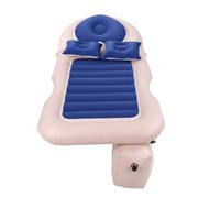 TOPINCN Lit Gonflable Portatif de Siège Arrière de Matelas d'air de Voiture avec la Pompe à Air (Blue)